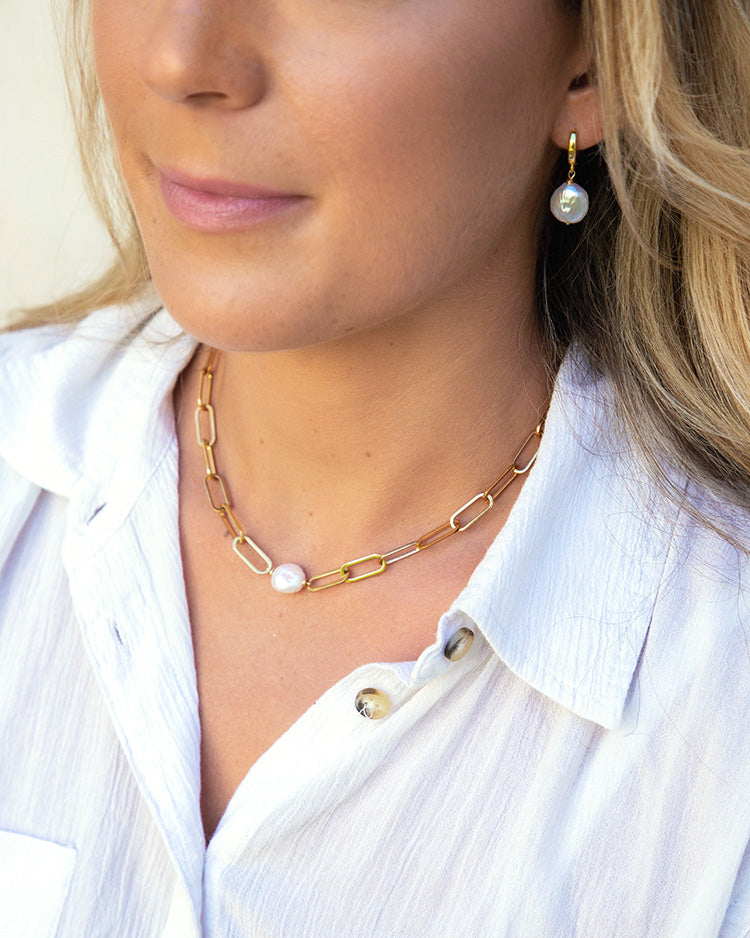 Melatah Pearl Accent Necklace (Kette)