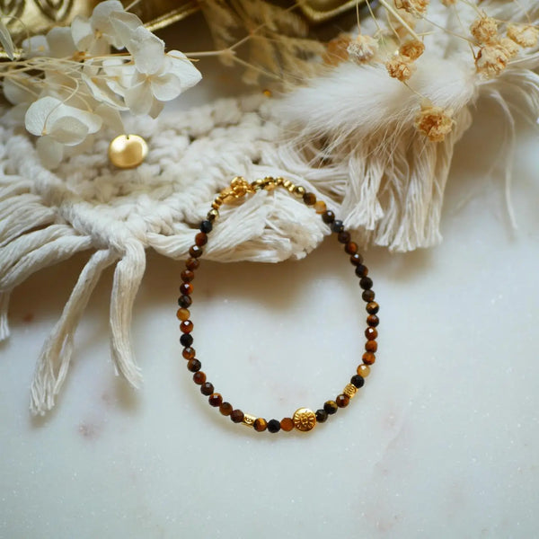 Armband Vic – Œil de Tigre