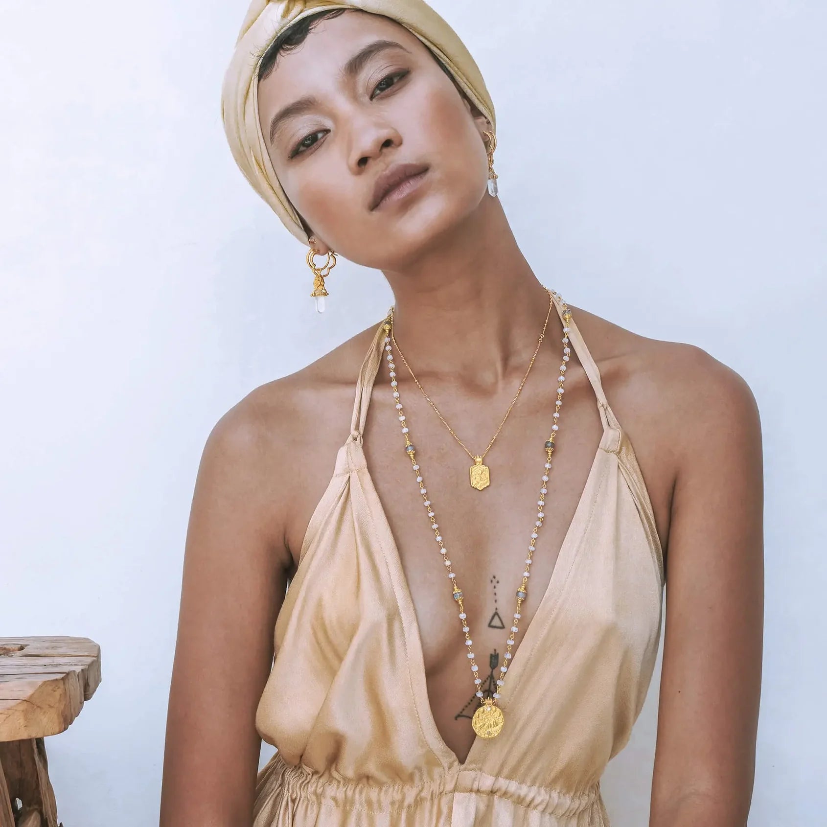 I Am Whole Crystal Necklace