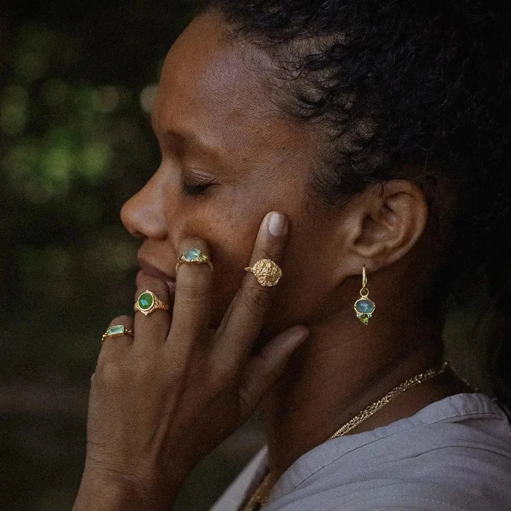 Wild Treasures • Hoop Ohrringe