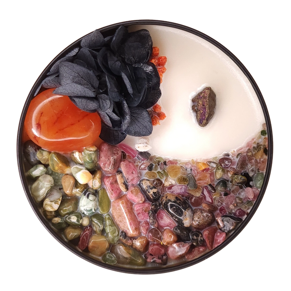 Dancing in the Woods Kristall-Kerze