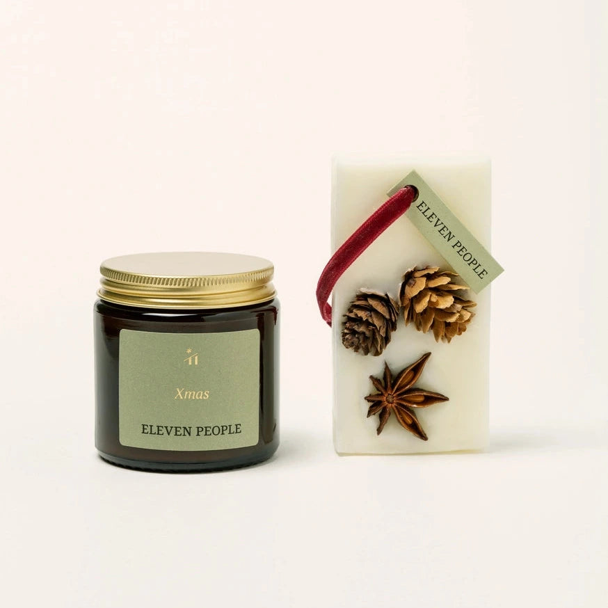 Eleven People Set Kerze + Kleiderschrank Duftwachsriegel Lufterfrischer