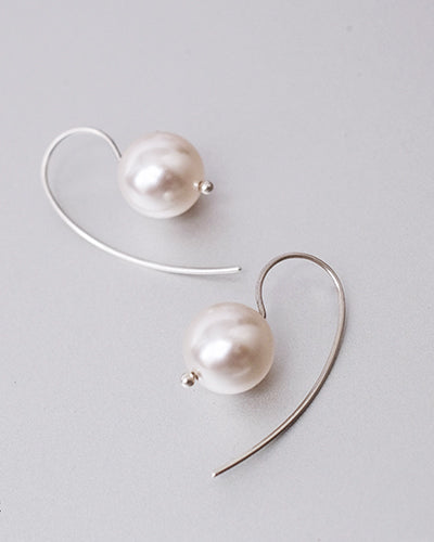 Pearl Hook Earrings (Ohrringe)