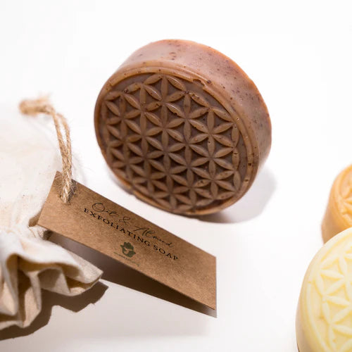 Handgemachte Peeling-Seife „Flower of Life“- Oneness Living