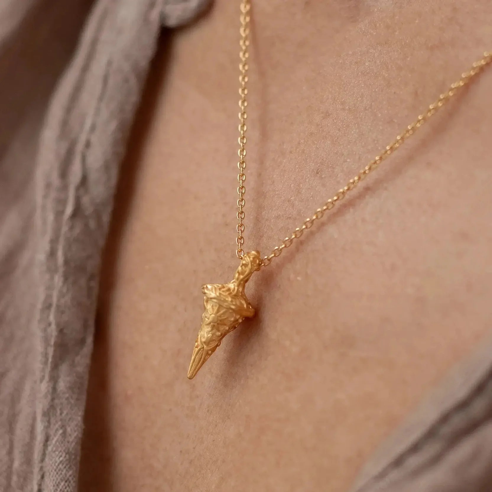 Starlit Whisper Pendulum Necklace- Anandasoul