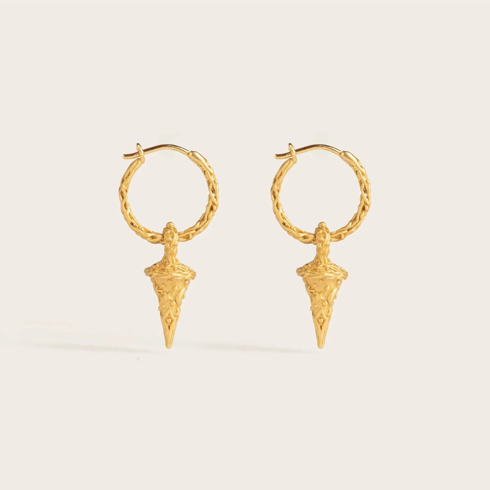 Starlit Whisper • Hoop Earrings  Anandasoul