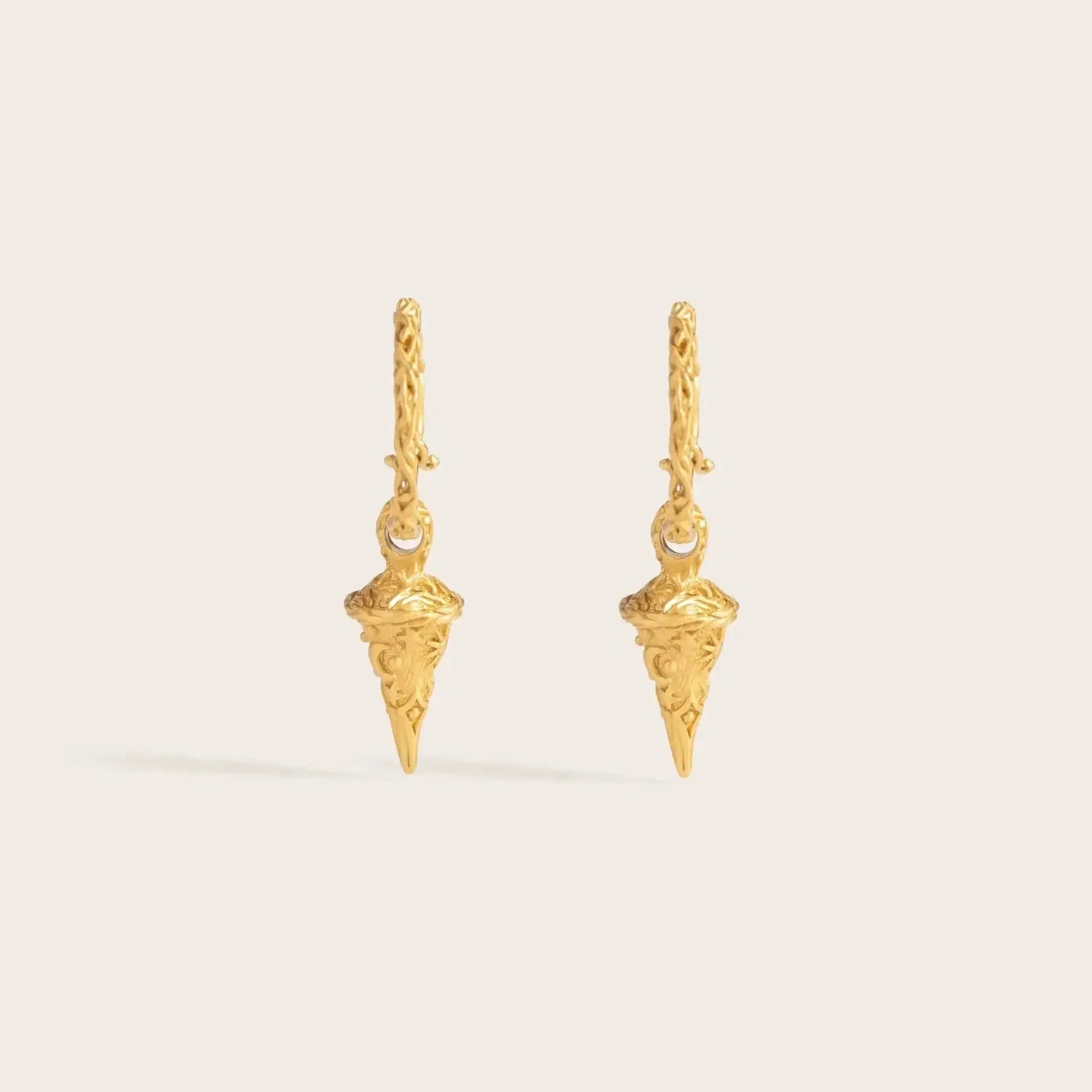 Starlit Whisper • Hoop Earrings  Anandasoul