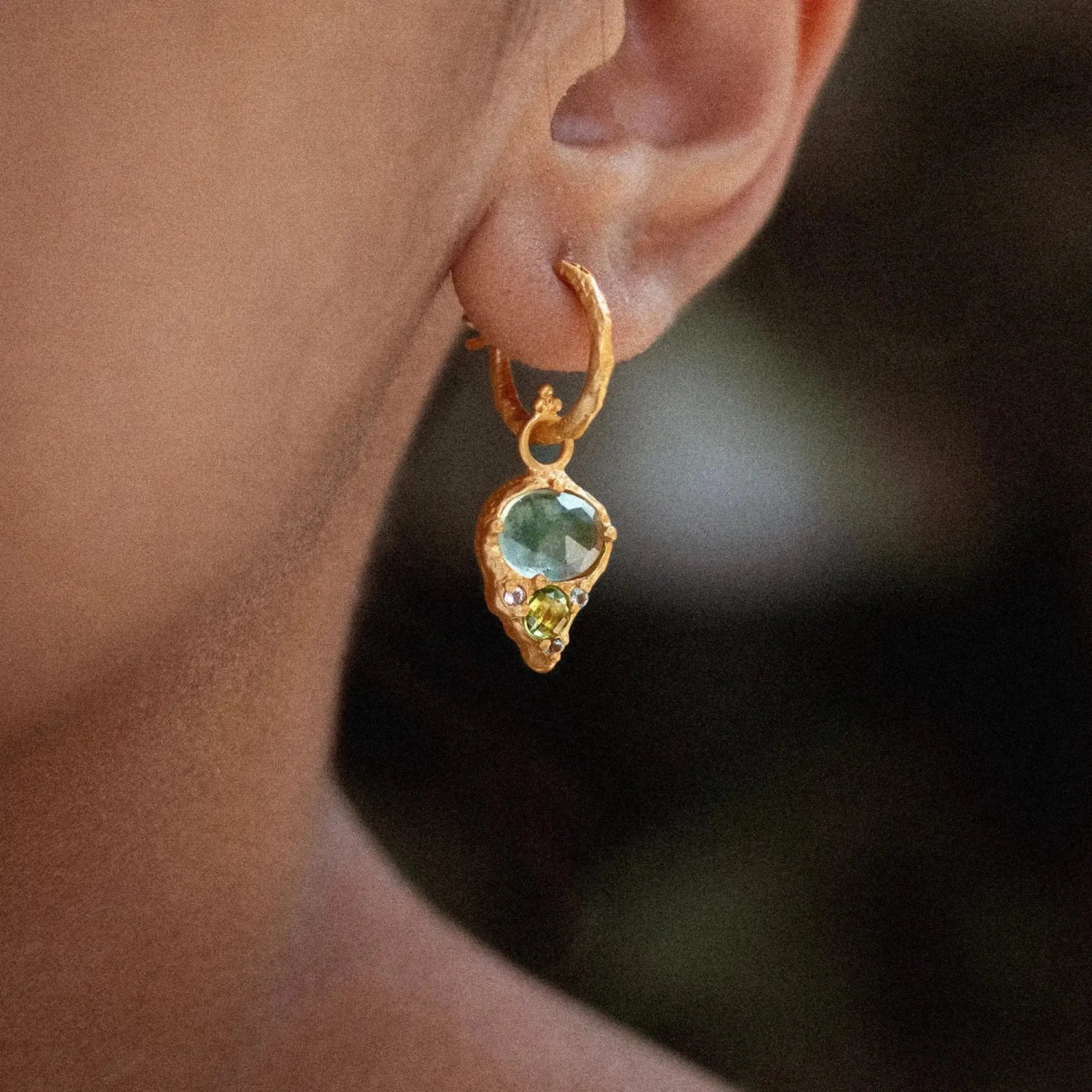 Wild Treasures • Hoop Ohrringe