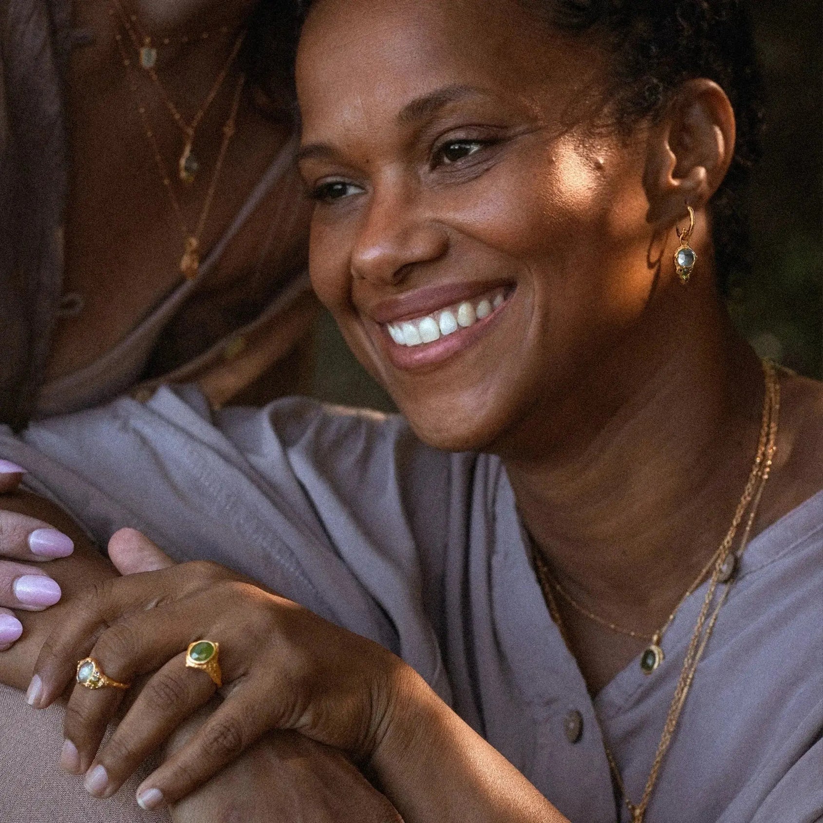 Wild Treasures • Hoop Ohrringe